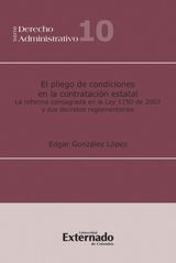 EL PLIEGO DE CONDICIONES EN LA CONTRATACIN ESTATAL