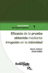 EFICACIA DE LA PRUEBA OBTENIDA MEDIANTE IRRUPCIN EN LA INTIMIDAD