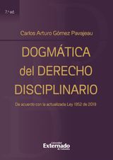 DOGMTICA DEL DERECHO DISCIPLINARIO 7TA EDICIN