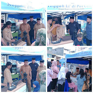 Bupati Soppeng dan Kajari Pantau Layanan KIA di Pos CERIA Pasar Ramadhan 2026
