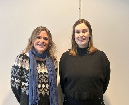 Renate Karin Nordnes og Ragna Hovig Ødegaardshaugen er klar til å stå på kravene for våre medlemmer på Nord universitet. 