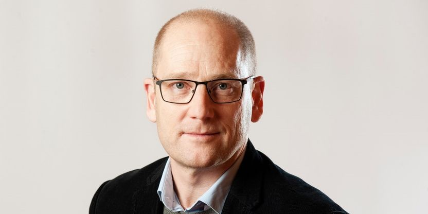 Steffen Handal, leder i Utdanningsforbundet 2020–2023 (leder i Utdanningsforbundet 2016–2019, 2. nestleder 2013–2015). Bildet er tatt i november 2019.