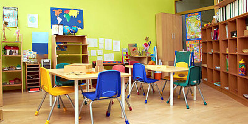 Illustrasjonsbilde - tomme barnehagelokaler