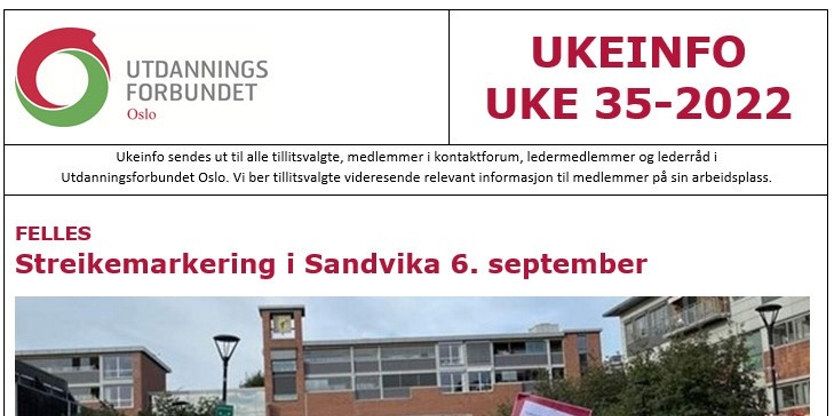 Faksimile av UKEINFO 35-2022