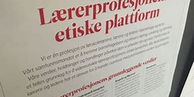 Lærerprofesjonens etiske plattform