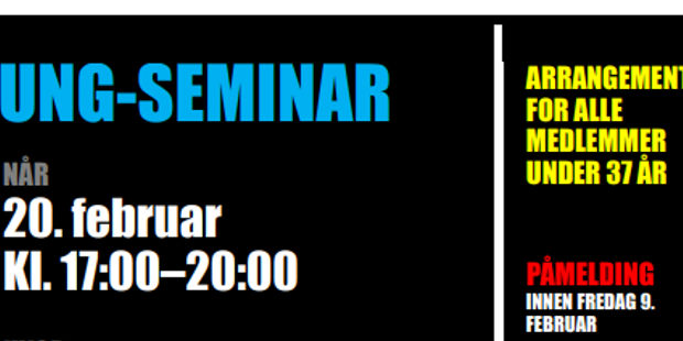 Invitasjon til Ung-seminar