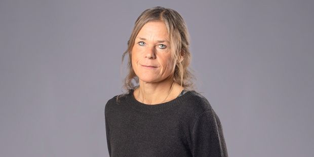 Bildet viser kvinne , Renate Nordnes valgt som leder for Universitet for høgskolesektoren Utdanningsforbundet Nordland. Foto.