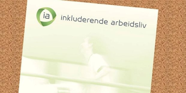 Foto av plakat Inkluderende arbeidsliv