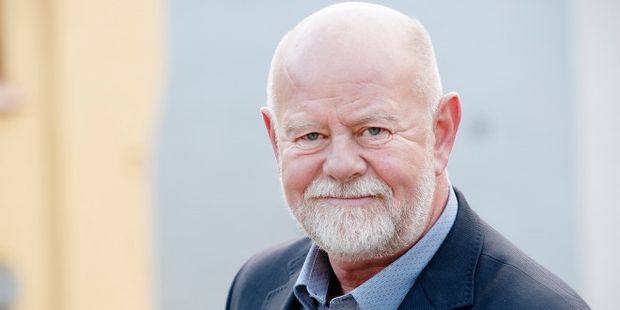 Bilde av en fornøyd Terje Skyvulstad.
