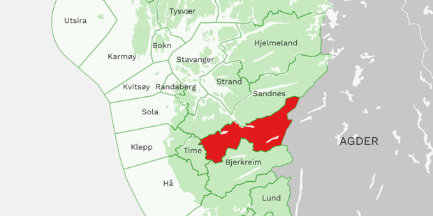 Gjesdal kommune i Rogaland