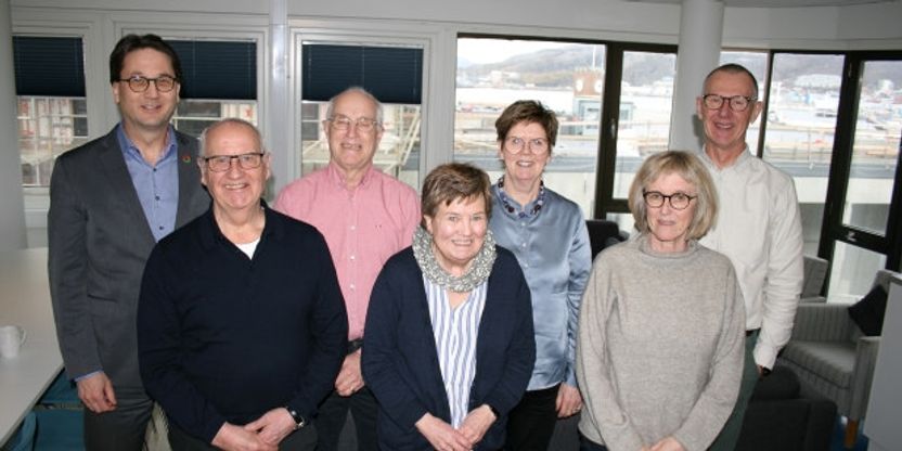 Bilde av pensjonistrådet Nordland 7 personer. Foto.