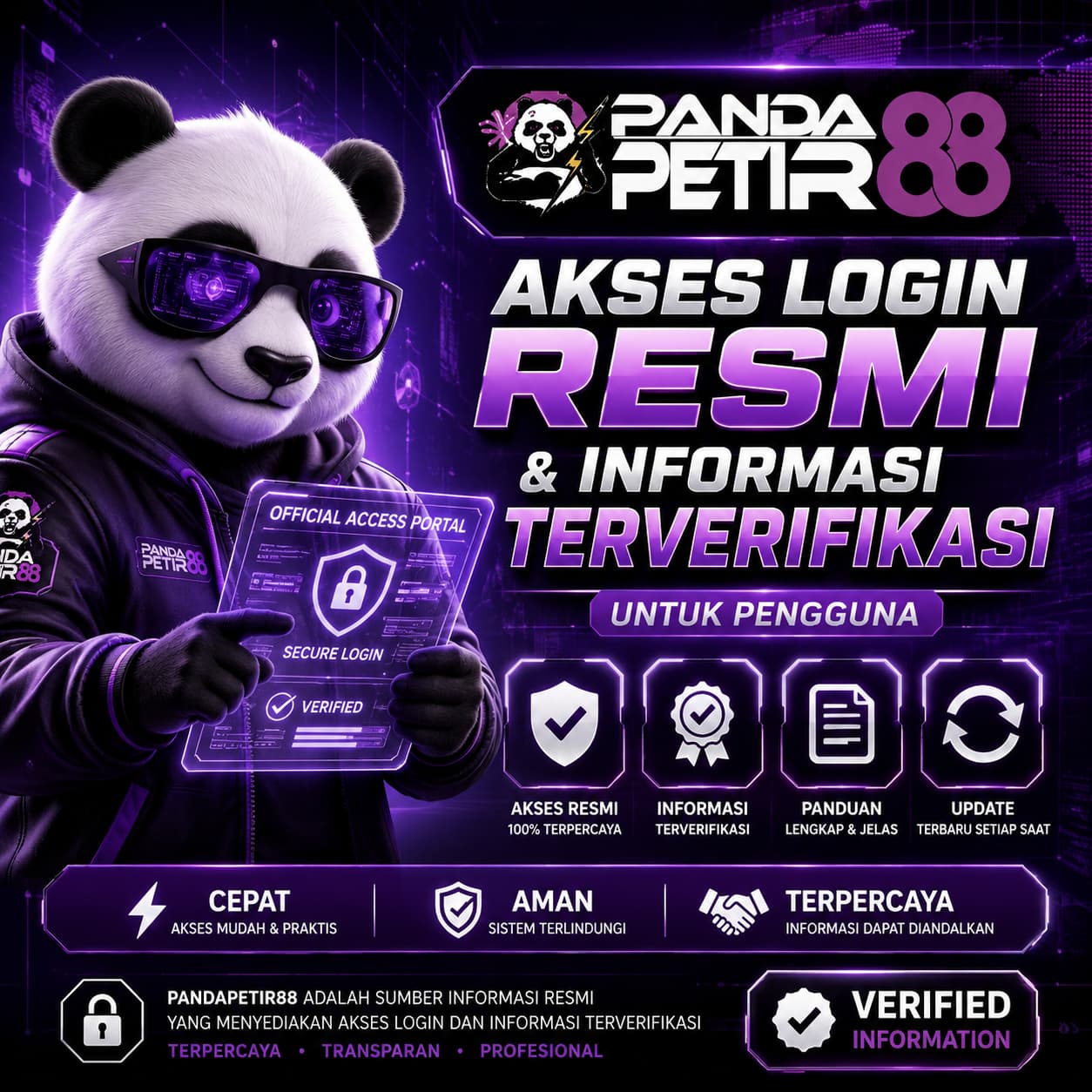 PANDAPETIR88: Akses Login Resmi dan Informasi Terverifikasi Untuk Pengguna