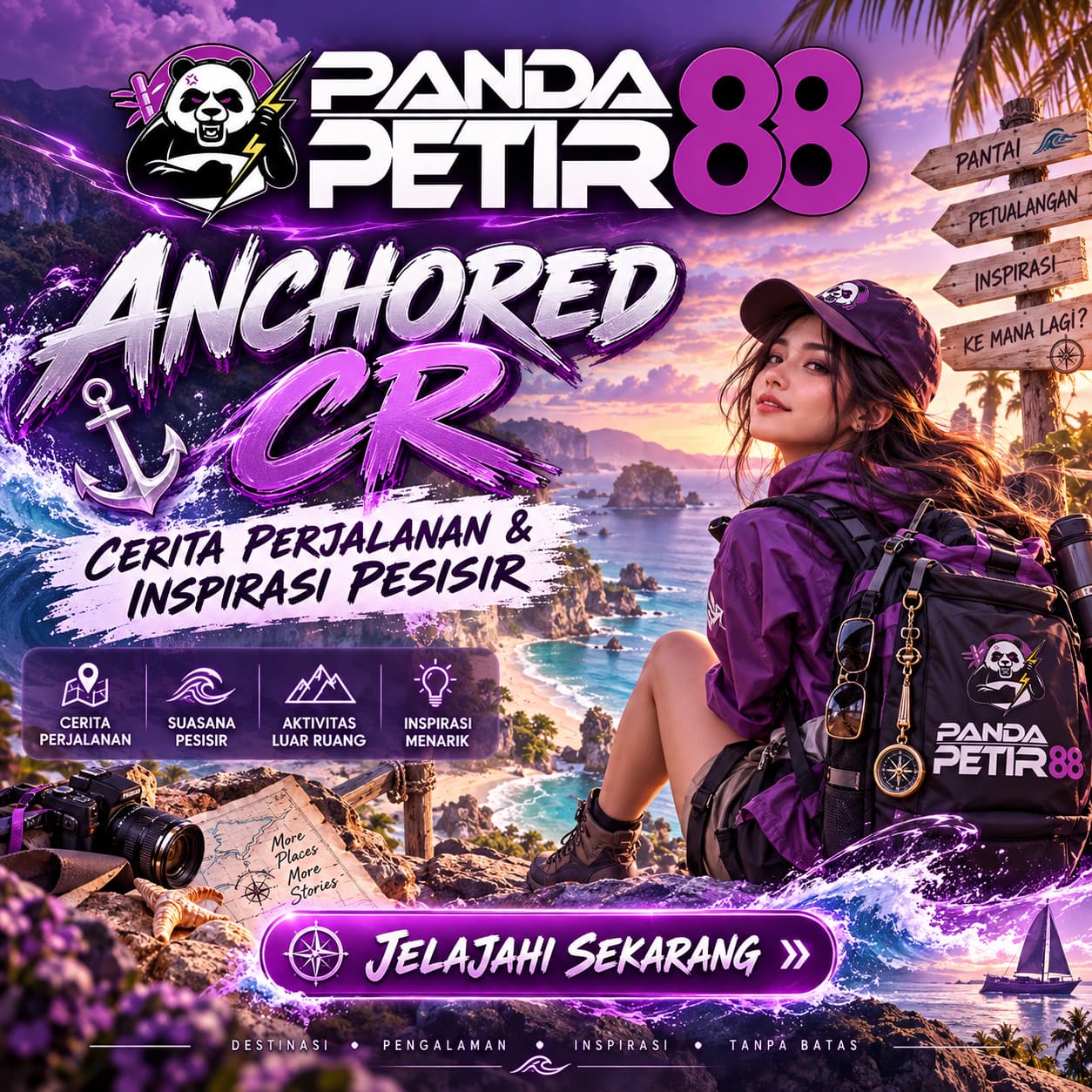 Galeri foto PANDAPETIR88 | Anchored CR dalam Cerita Perjalanan dan Inspirasi Pesisir di Jakarta