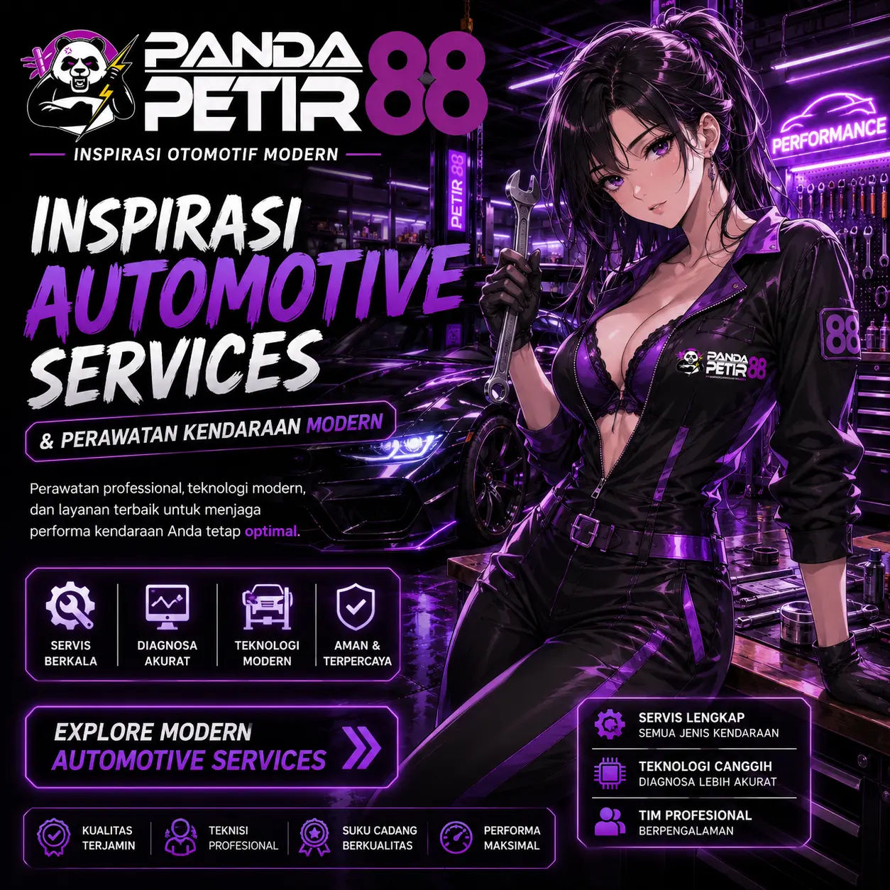 PANDAPETIR88 ⟁ Inspirasi Automotive Services & Perawatan Kendaraan Modern