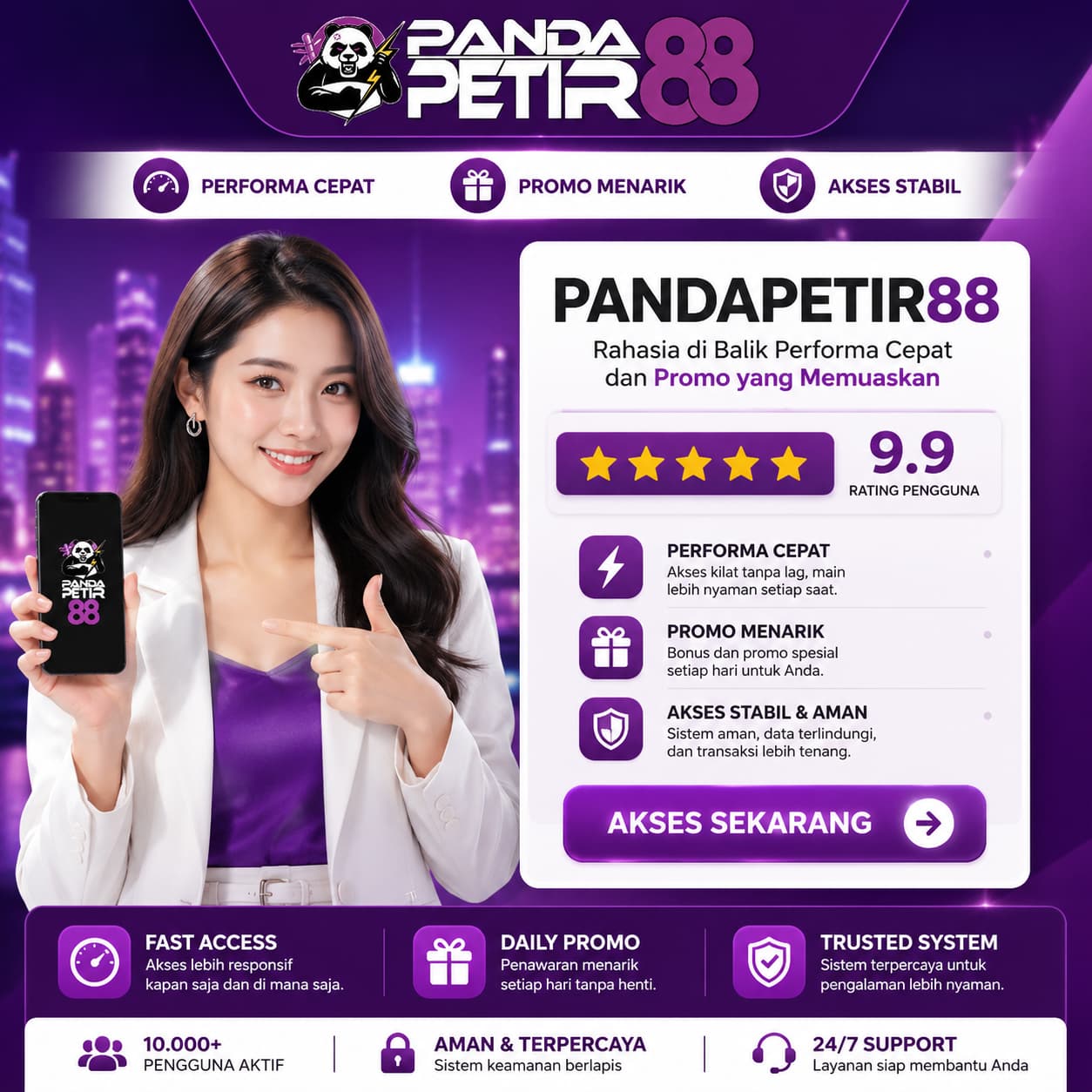 Banner PANDAPETIR88