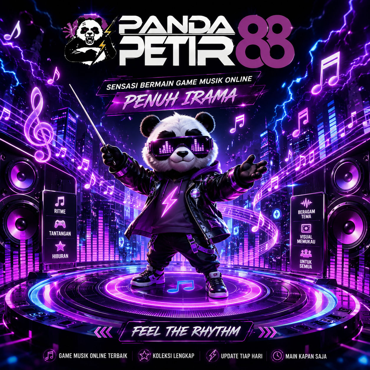 PANDAPETIR88: Sensasi Bermain Game Musik Online Penuh Irama