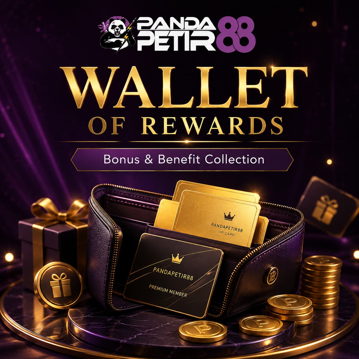 PANDAPETIR88: Wallet of Rewards dengan Bonus dan Benefit Menarik
