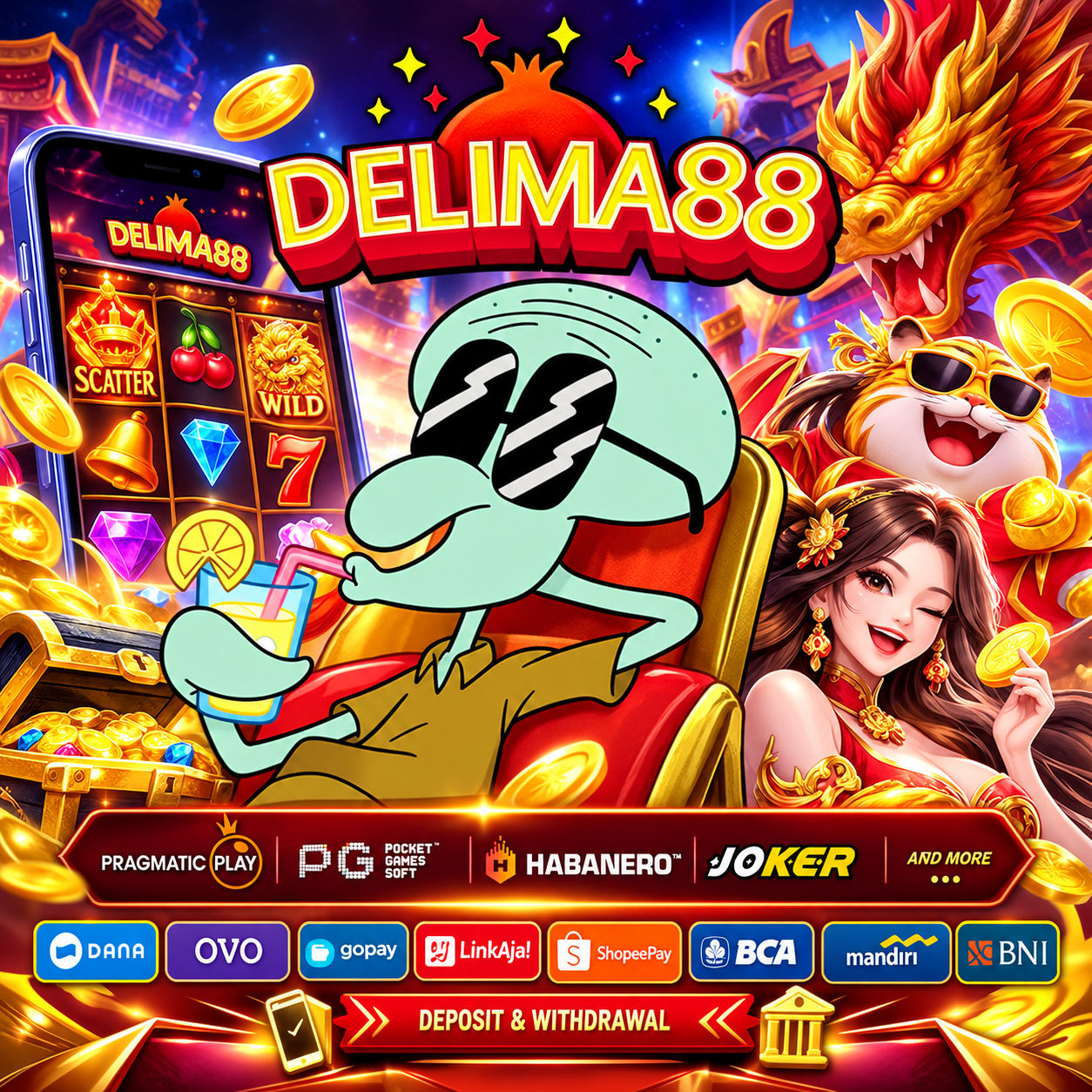 Platform game DELIMA88