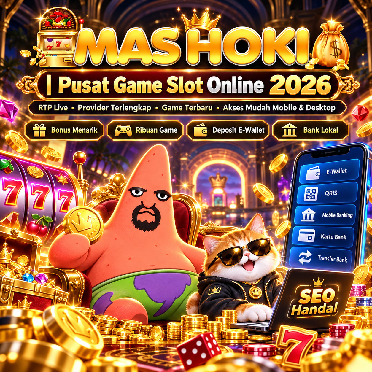 Platform game MASHOKI