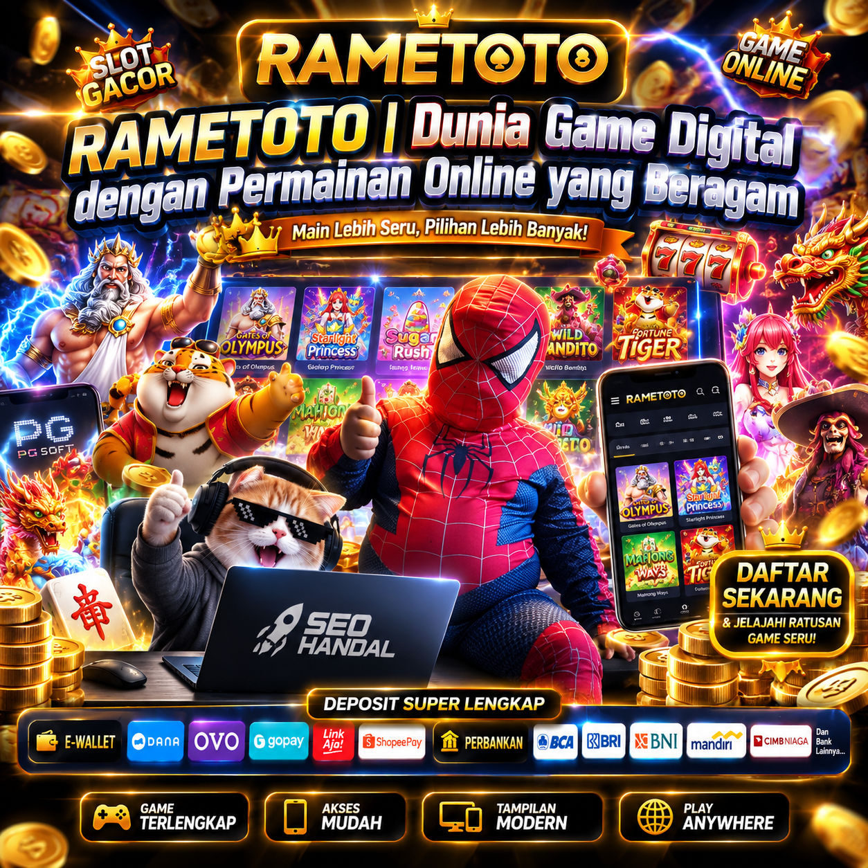 Platform game RAMETOTO