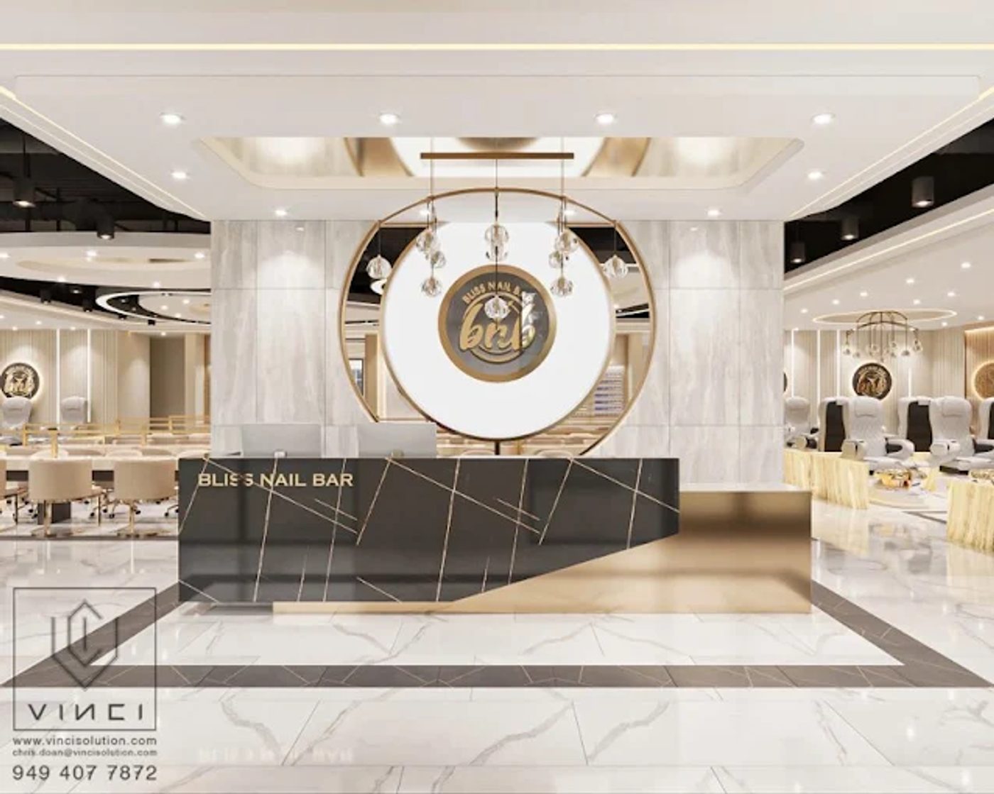Tuyển Thợ Nails Bột & CTN - Bliss Nail Bar - Thu Nhập Cao >$1800/Tuần!