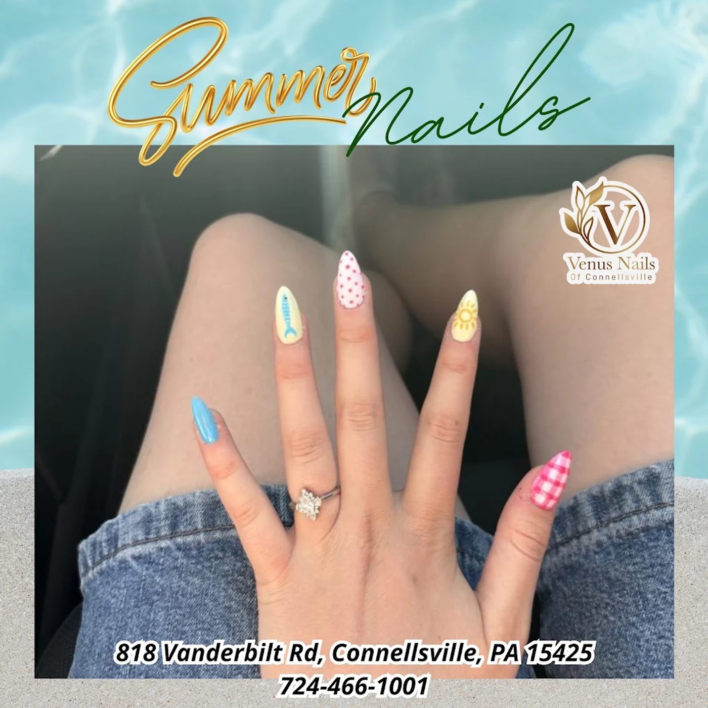 Tuyển Thợ Nails Gấp - Lương $5000-$8000/Tháng + Chỗ Ở Free - Connellsville, PA