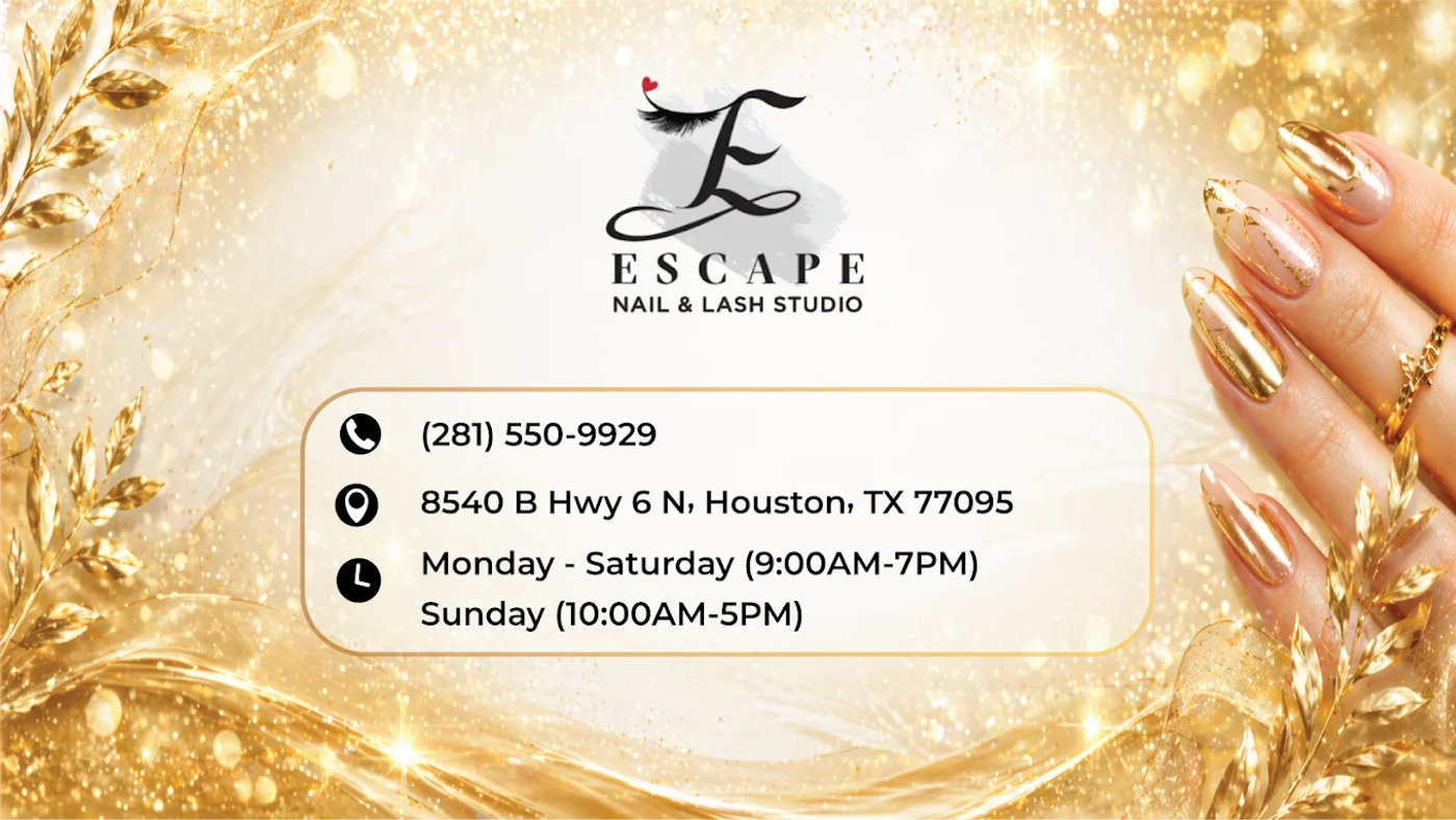 Tuyển Thợ Nails Có 3+ Năm KN - Houston, TX - Escape Nail & Lash Studio