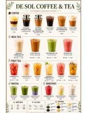Tuyển Nhân Viên Pha Chế & Phụ Bếp - De Sol Coffee & Tea, Wauwatosa, WI (1)