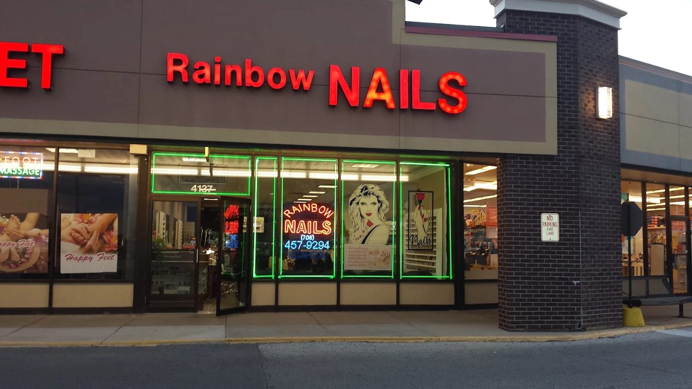 Bán Tiệm Nail Rainbow Spa