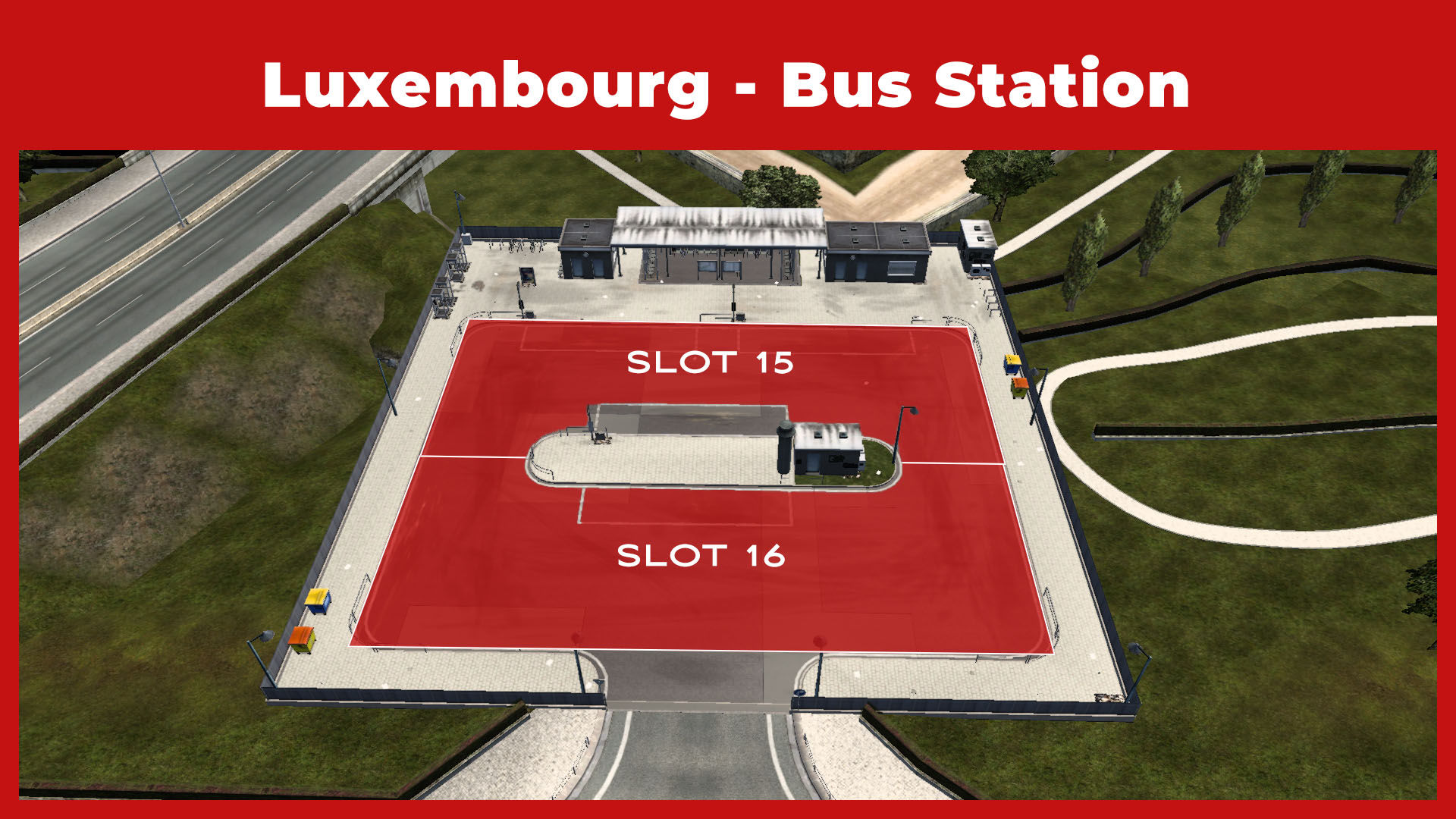 Luxembourg - Bus Station