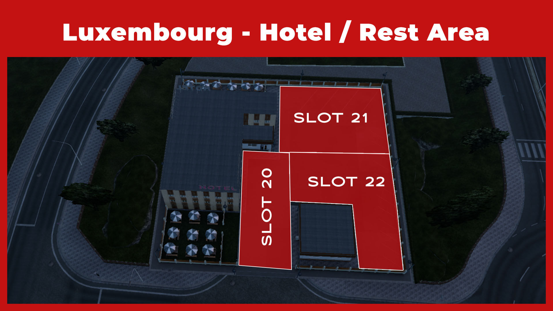 Luxembourg - Hotel / Rest Area