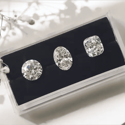 Different shape diamonds comparison