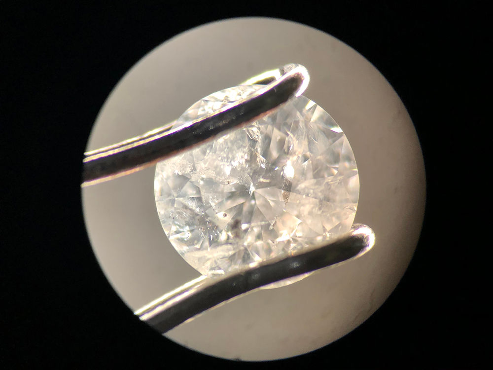 I2 clarity round diamond