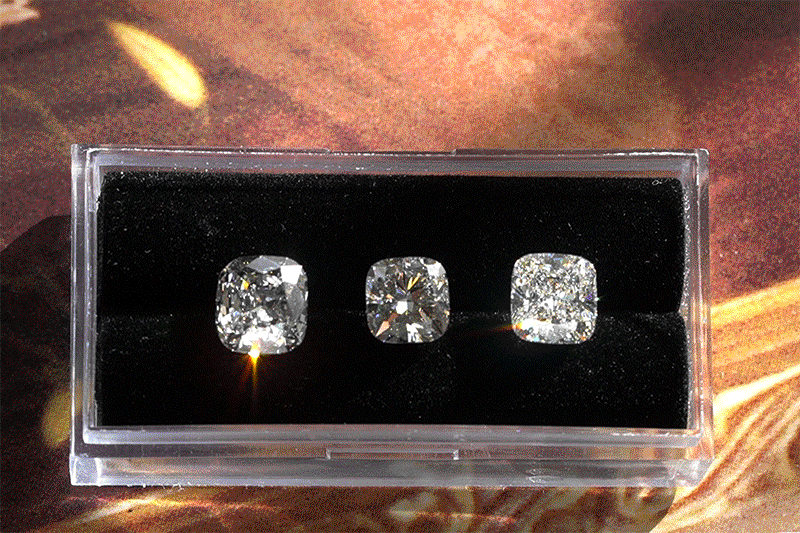 cushion cut diamonds_3 types of cushion diamonds comparison