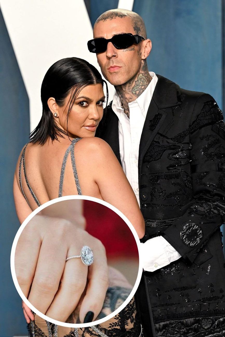 Kourtney Kardashian engagement ring