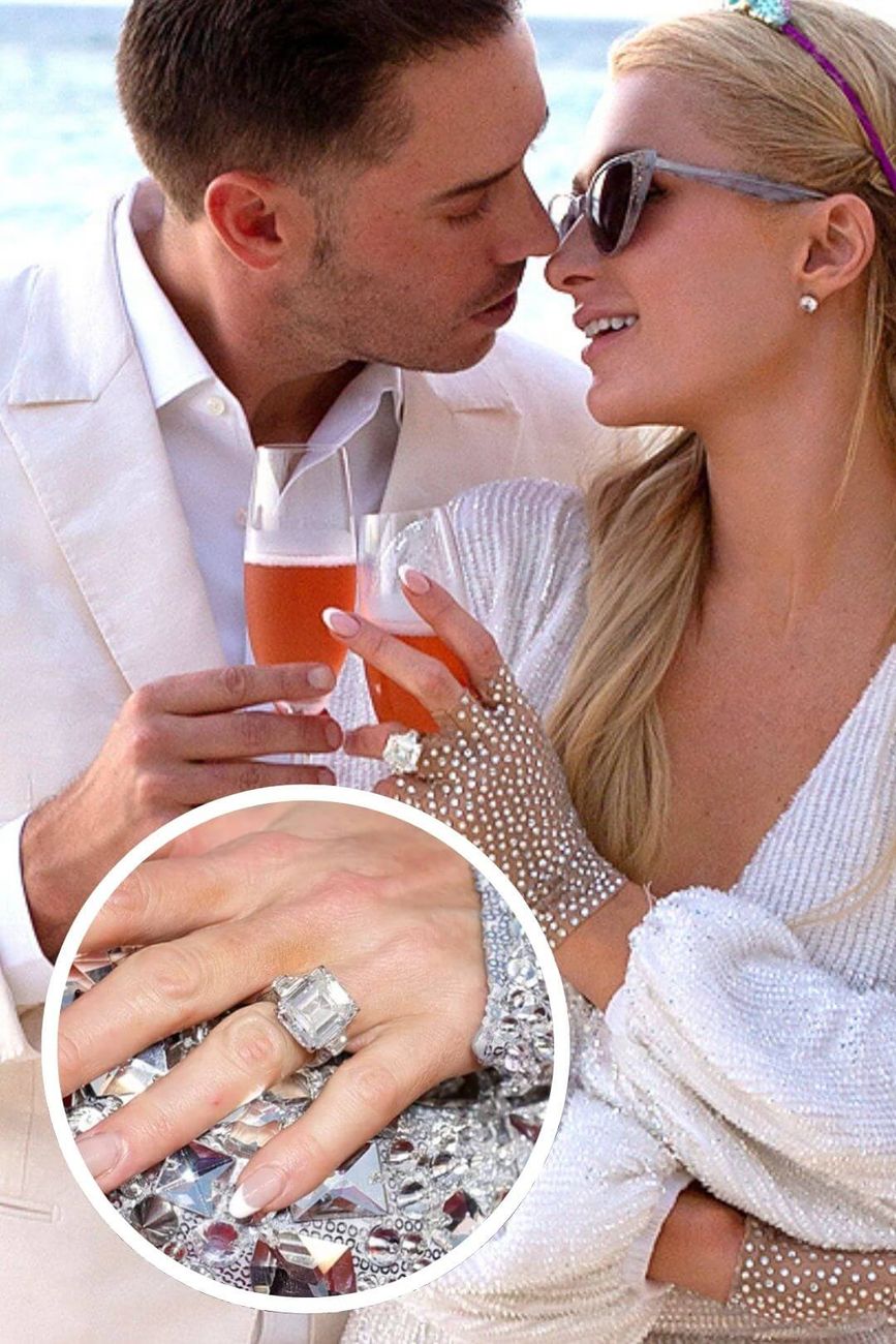 Paris Hilton engagement ring