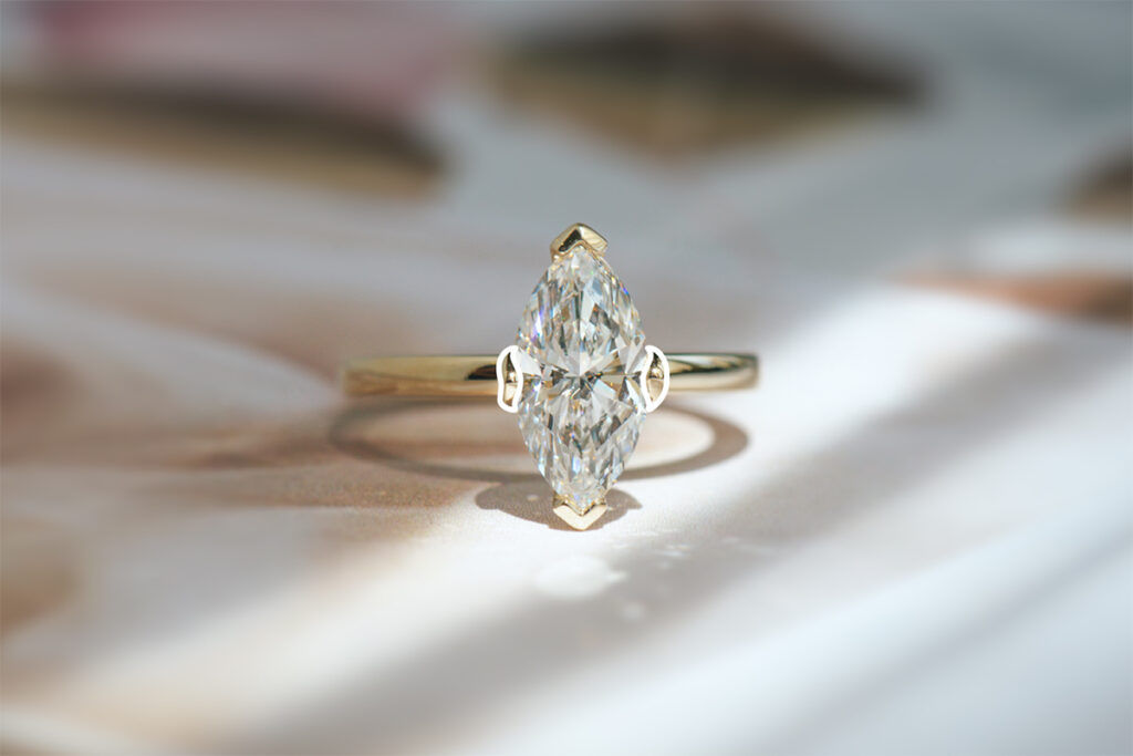 marquise engagement ring_prongs west & east