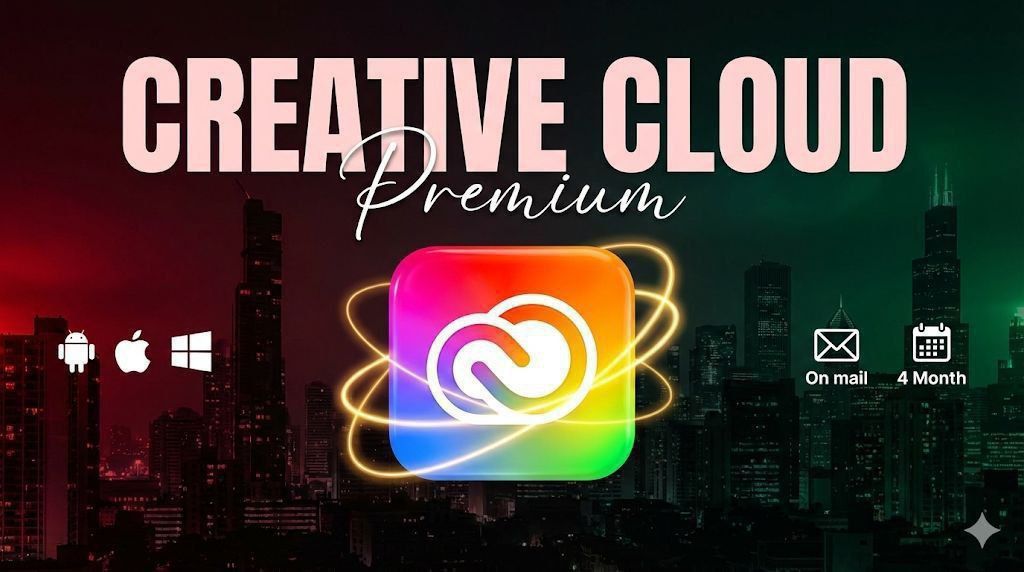Adobe Creative Cloud 4Month