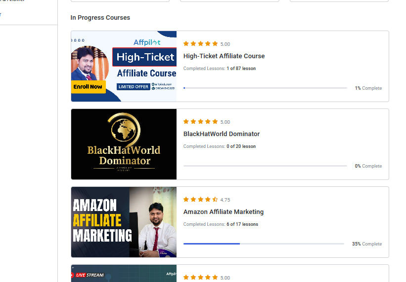 3 Course In 1 Account Bundle