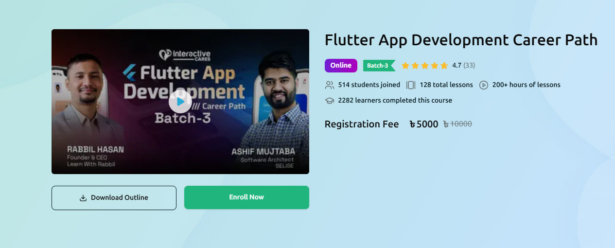 Flutter App Development Career Path