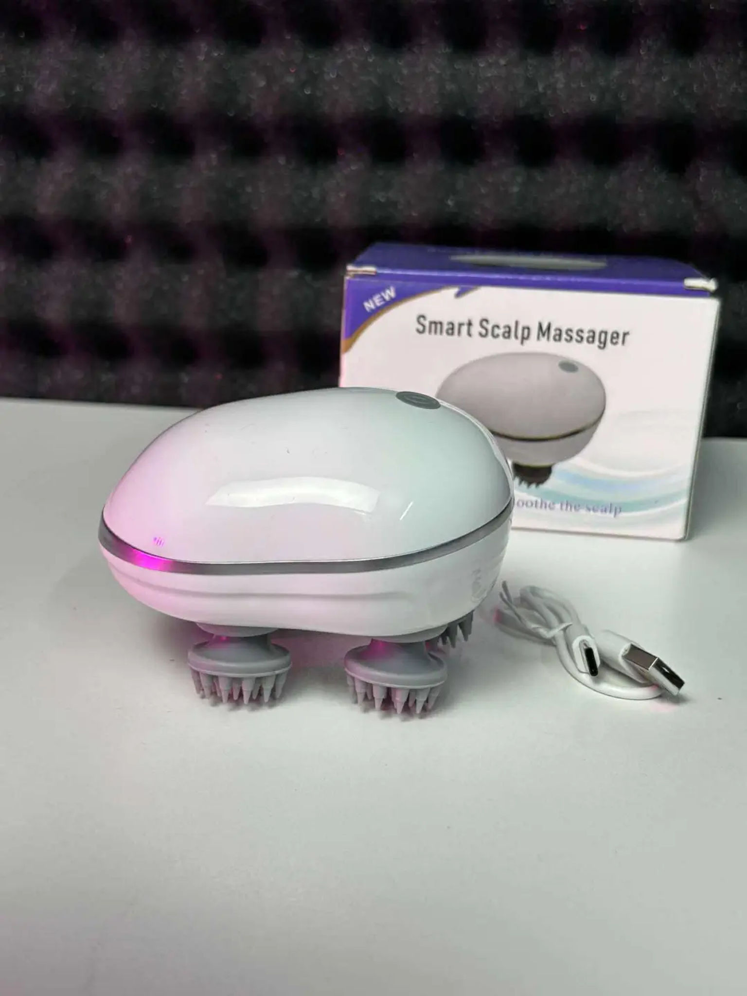 Smart scalp massager