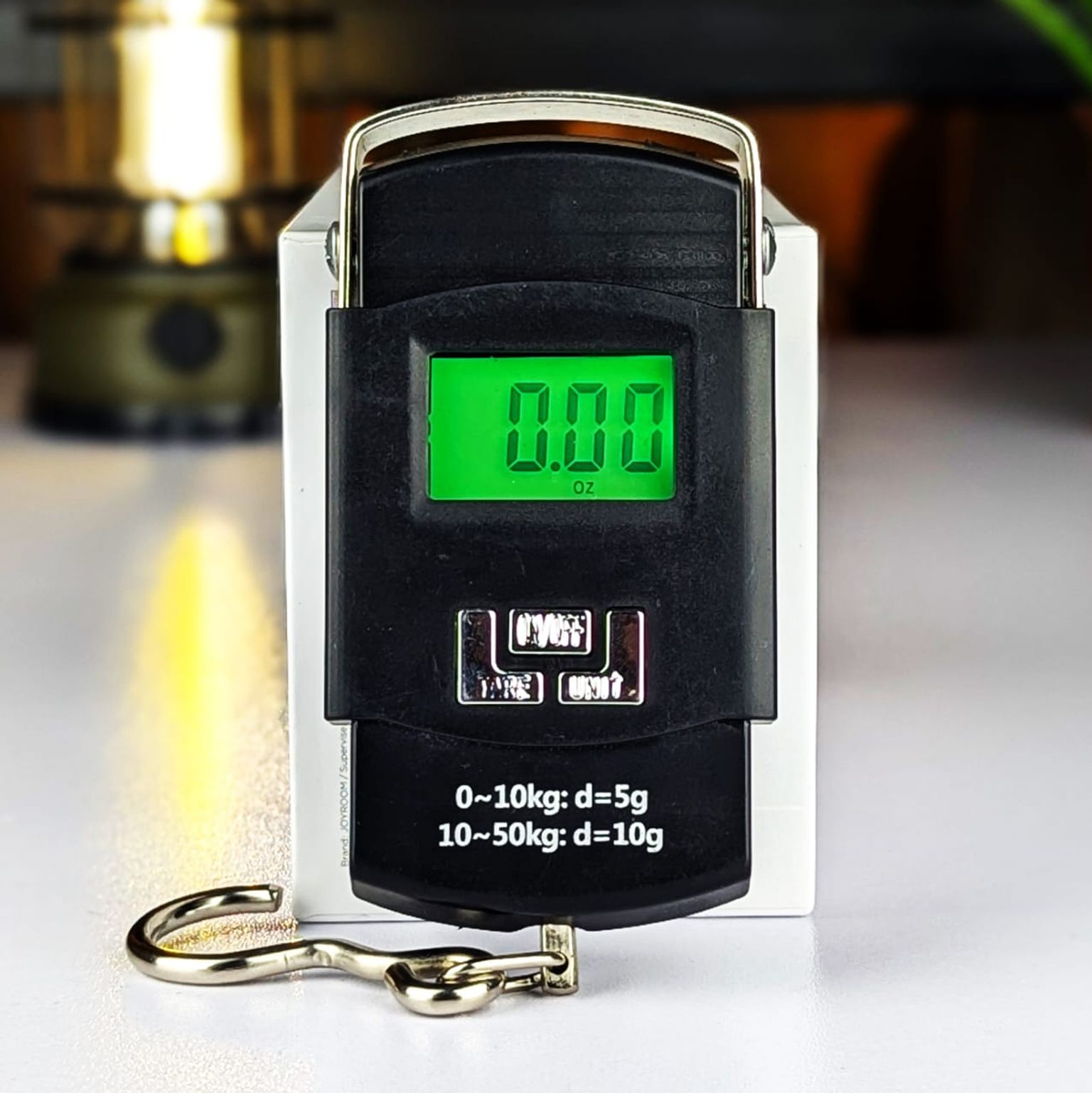Digital Portable Mini Weight Scale 50KG – LCD Display Travel & Luggage Weighing Scale angle 1