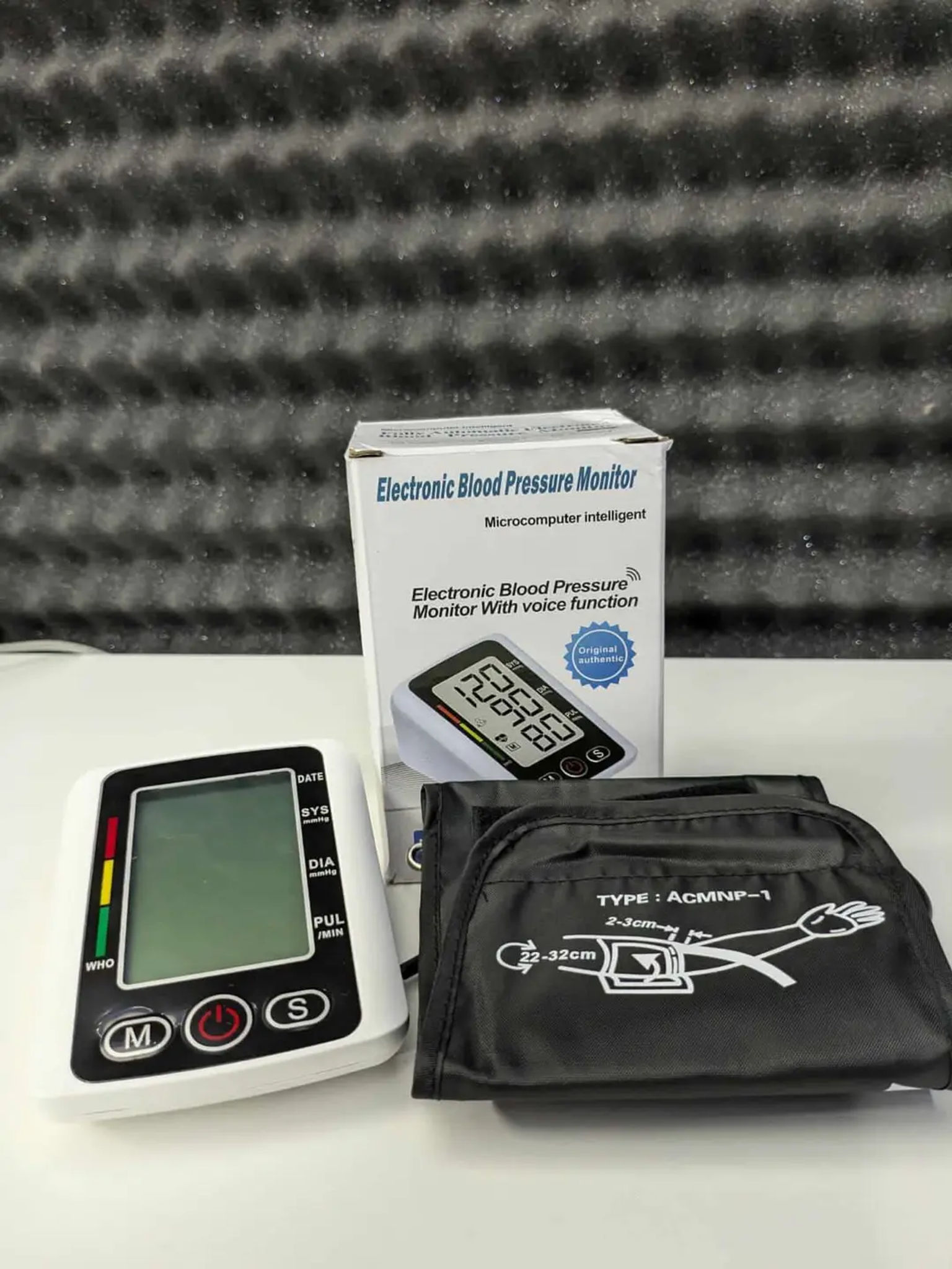 GearUP BPM-10 Electronic Blood Pressure Monitor with Voice Function | Digital BP Machine