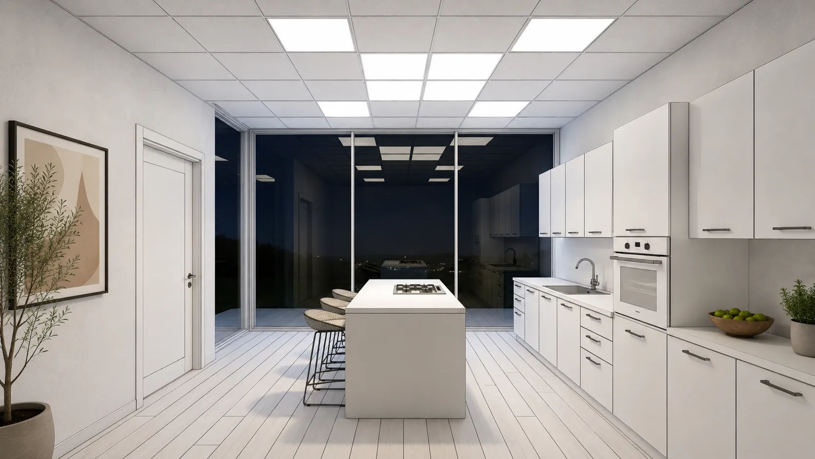 Grid Panel False Ceiling