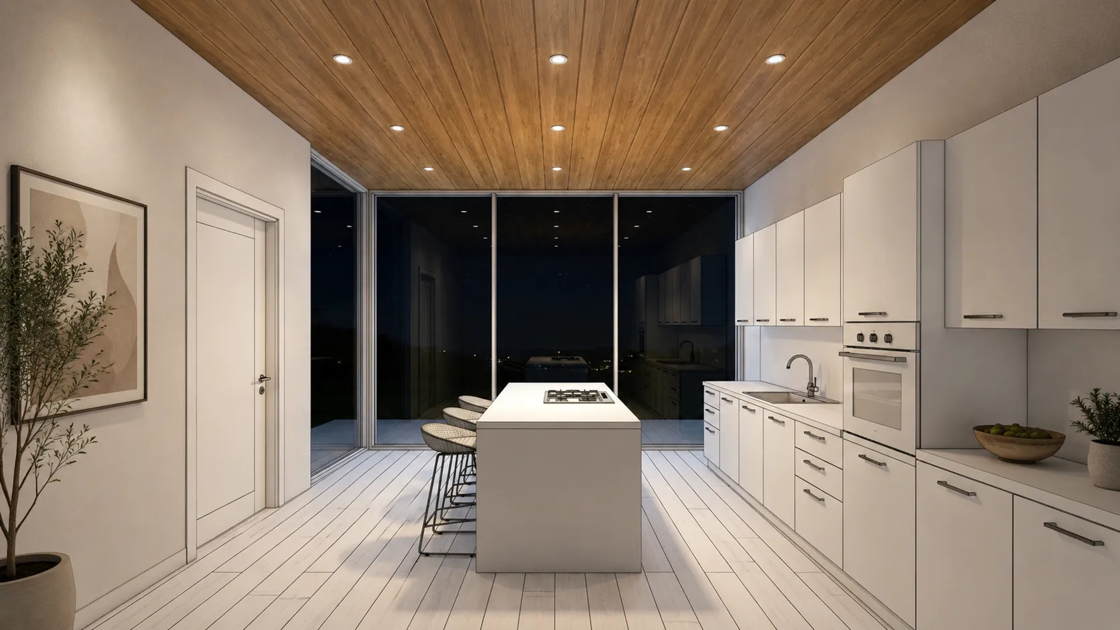 Visualizing PVC Panel false ceiling option for Goa homes
