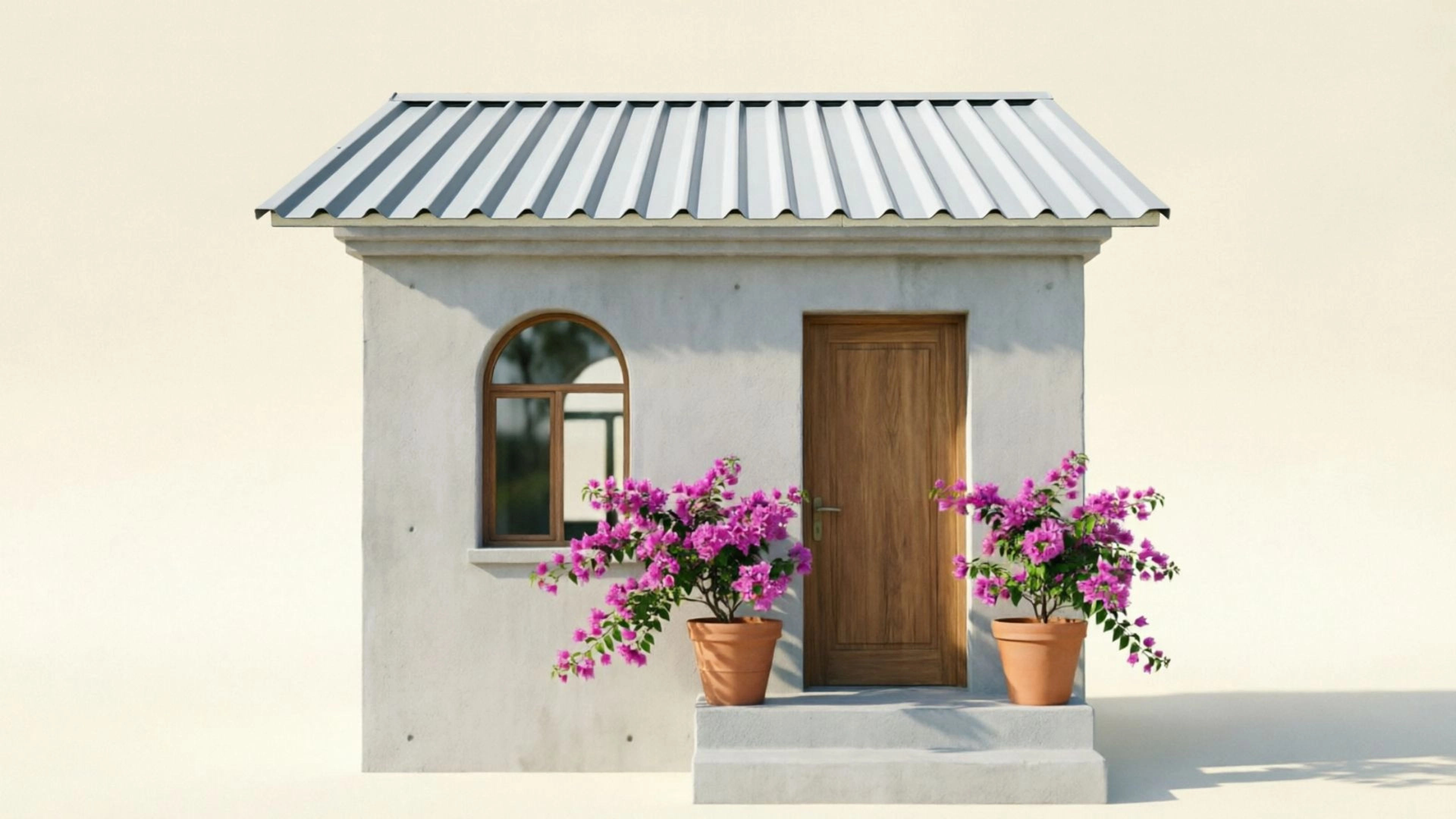 Visualizing PUF-insulated sheets roofing option for Goa homes