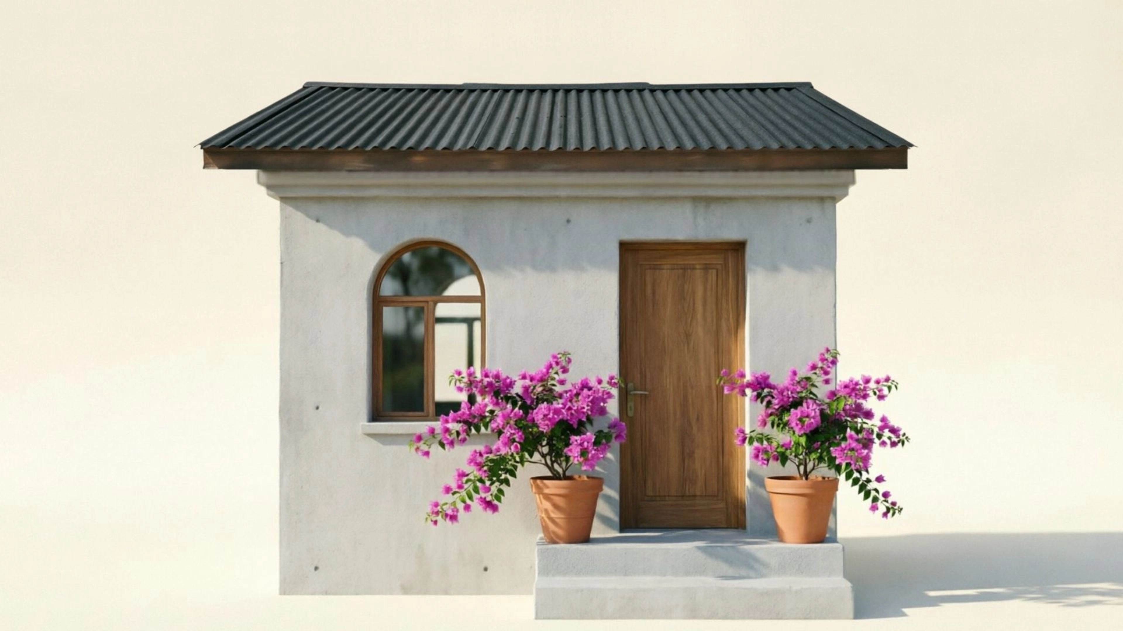 Visualizing Bitumen sheets roofing option for Goa homes
