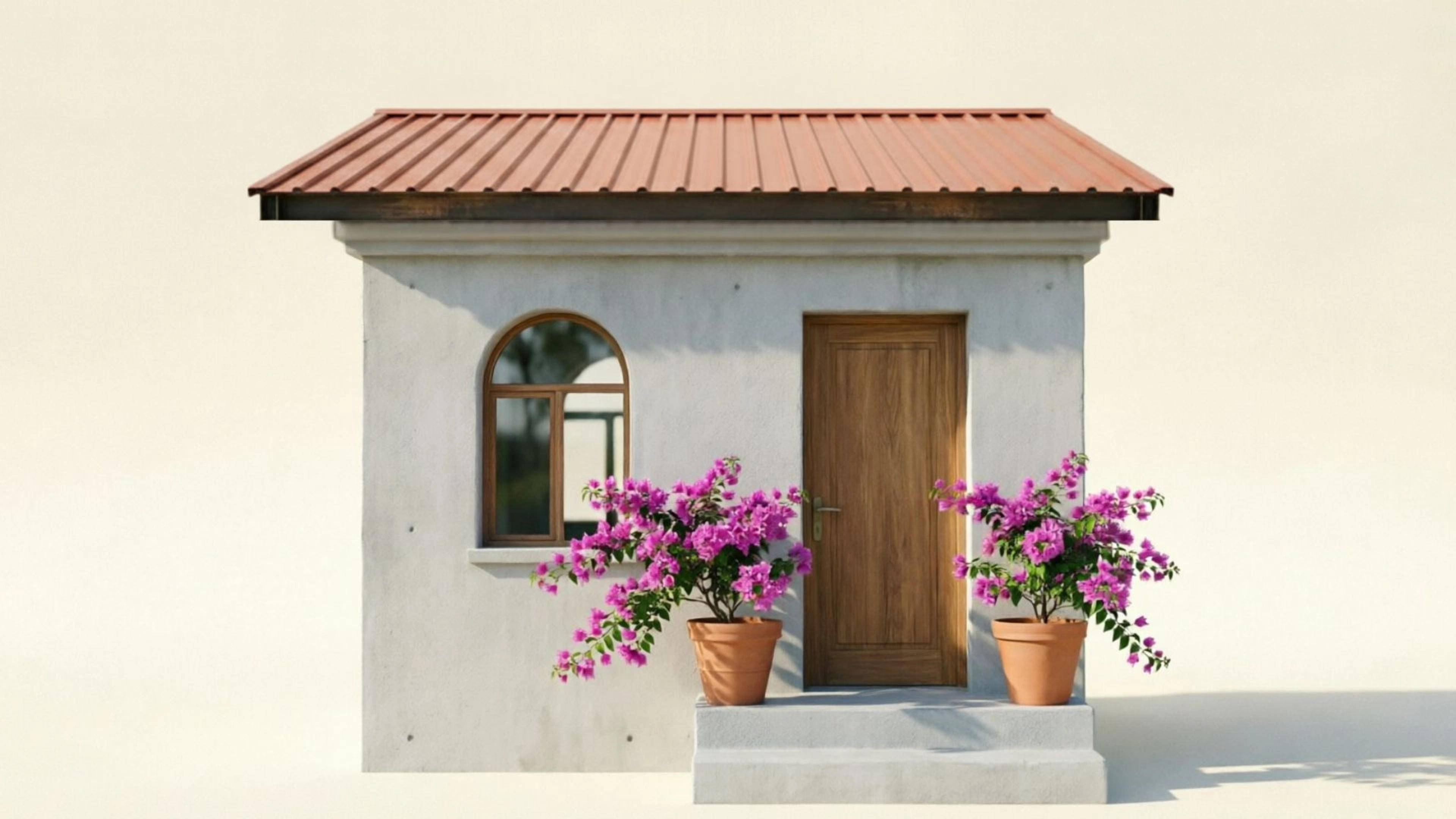 Visualizing DuraShine Tata sheets roofing option for Goa homes