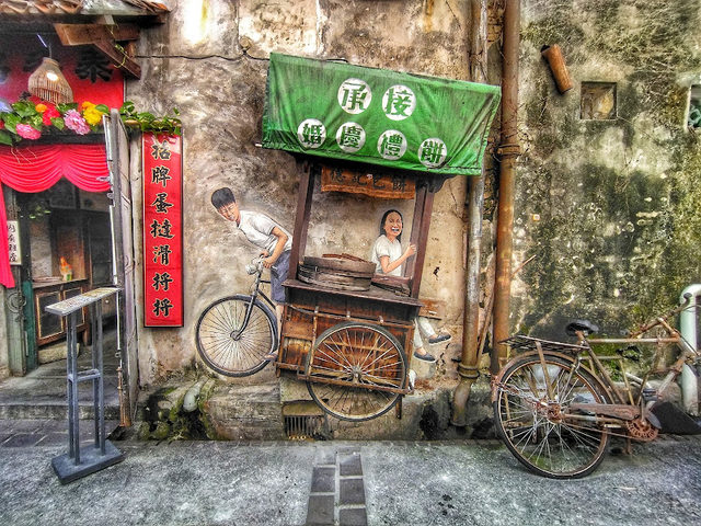 Trishaw Kids - Mural