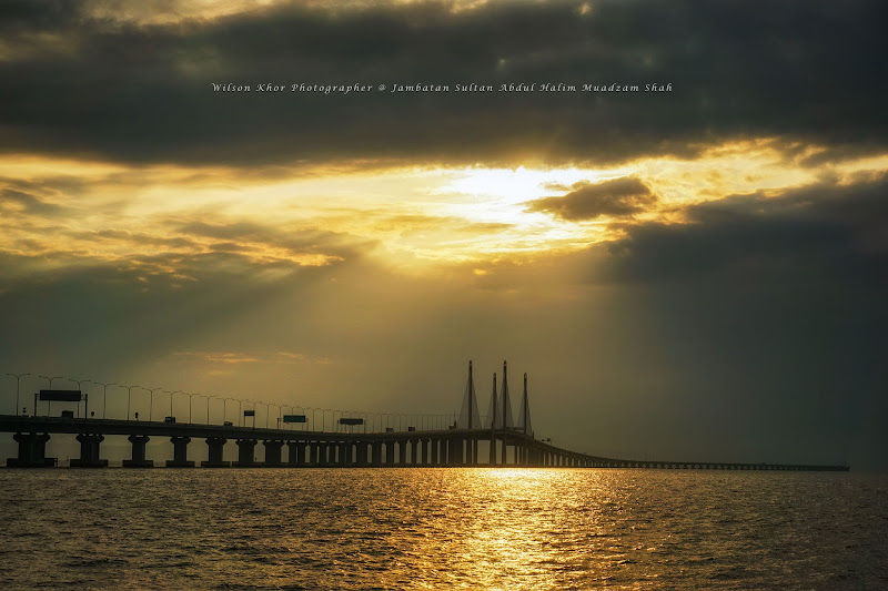Penang Second Bridge, Penang Island, Malaysia.